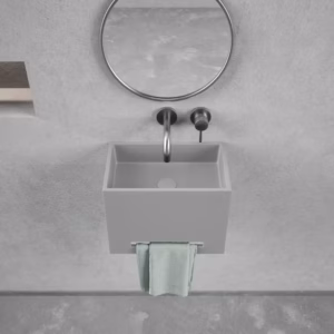 Ideavit IDEA WALL B1 betonnen wastafel voor wandmontage