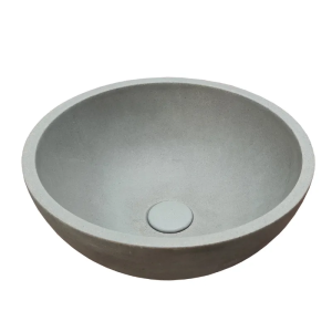 Ideavit IDEA.GEM D5 betonnen vrijstaande wastafel rond