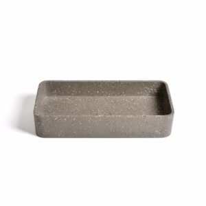 Ideavit IDEA.MAX E10 terrazzo vrijstaande wastafel rechthoekig