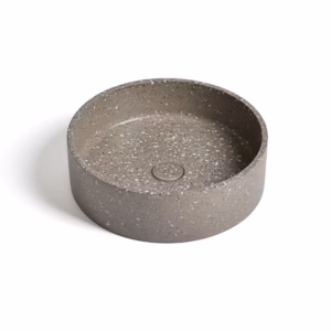 Ideavit IDEA.ORA E10 terrazzo vrijstaande wastafel rond