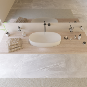 Ideavit Solidcliff 70 vrijstaande wastafel