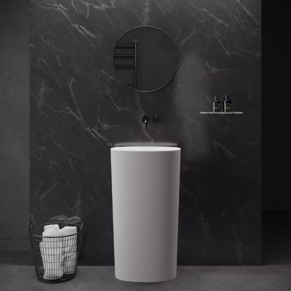 Ideavit Solidcliff PB-50 wastafel op voetstuk