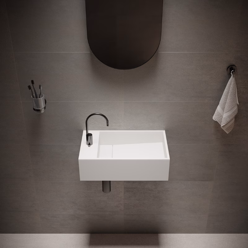 Ideavit Solidcube wandwastafel