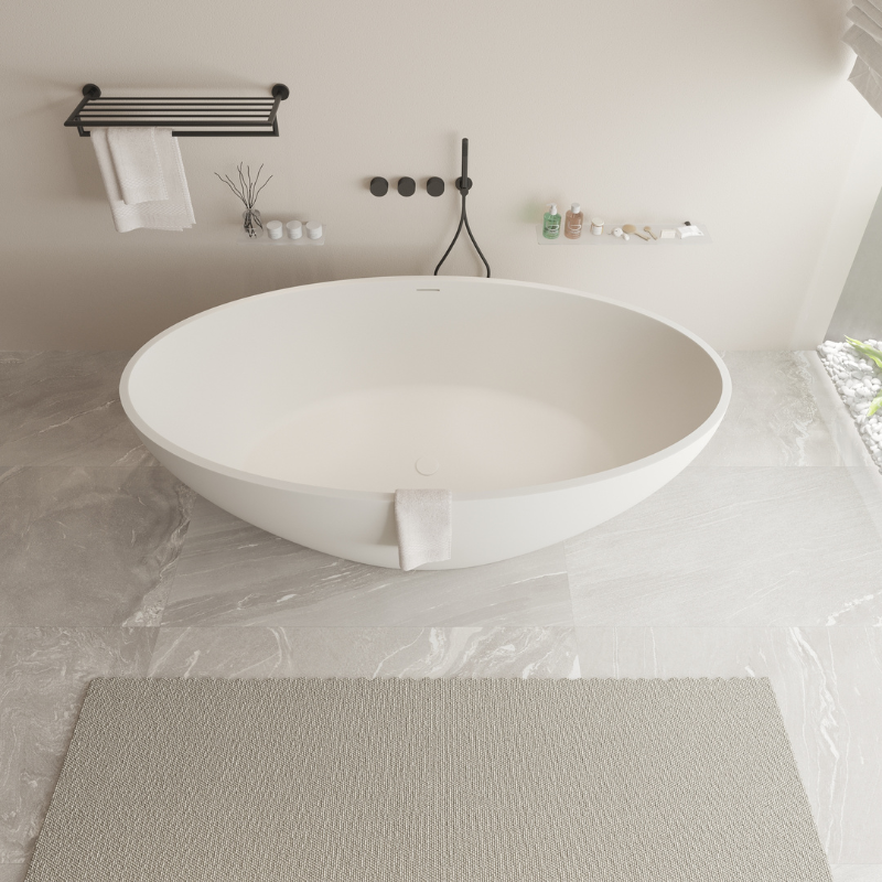 Ideavit Solidellipse vrijstaande badkuip