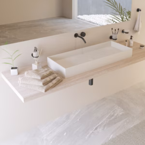 Ideavit Solidjoy 100 vrijstaande wastafel