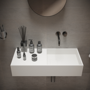 Ideavit Solidplan 75 wandwastafel