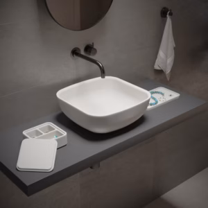 Ideavit Solidpool 35 vrijstaande wastafel
