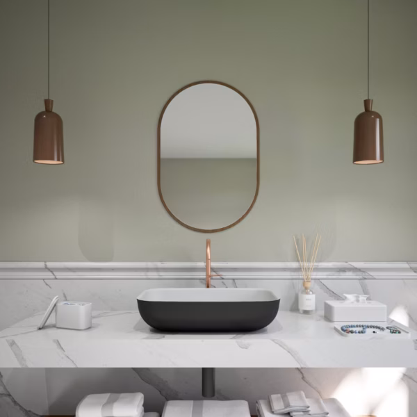 Ideavit Solidpool 55 vrijstaande wastafel