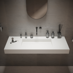 Ideavit Solidsquare 120 wandwastafel