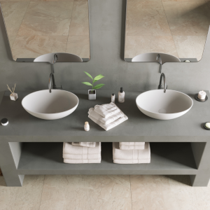 Ideavit Solidthin 0V50 vrijstaande wastafel