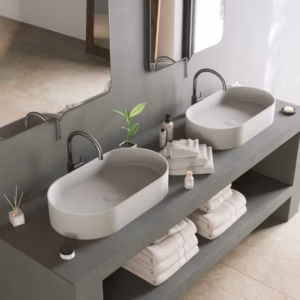 Ideavit Solidthin 60 vrijstaande wastafel