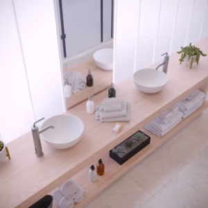 Ideavit Solidthin XS vrijstaande wastafel