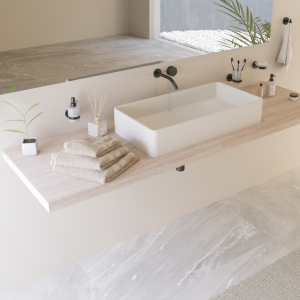 Ideavit Solidtop vrijstaande wastafel