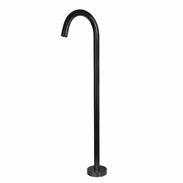 RVS badwastafel vloer vul buis hoogte 90 cm PVD BGM