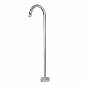 RVS badwastafel vloer vul buis hoogte 90 cm RVS 316