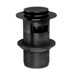 RVS click wastafel afsluiter zonder overloop PVD GMB