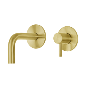 RVS fontein kranen inbouw PVD GOUD