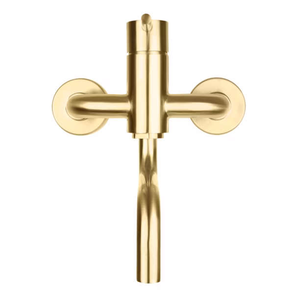 RVS keukenkranen PVD GOUD
