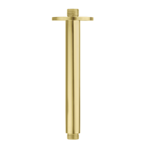RVS regendouche plafon aansluiting 300 mm PVD GOUD