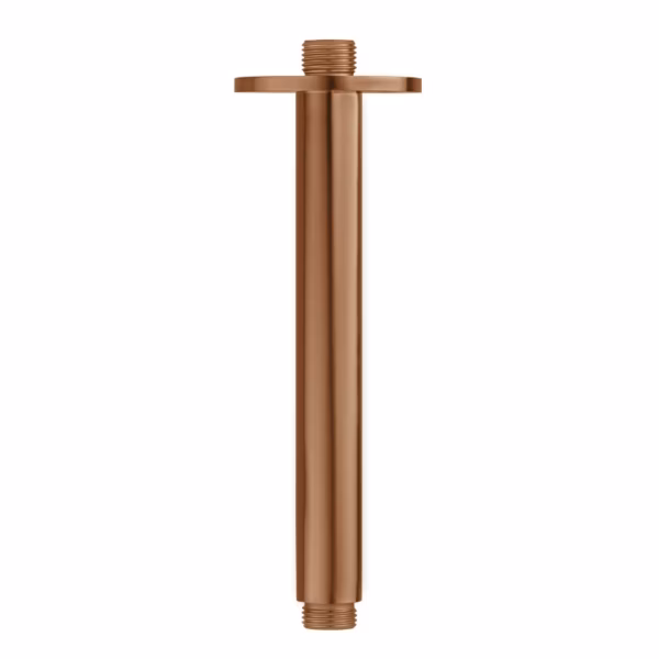 RVS regendouche plafon aansluiting 300 mm PVD KOPER