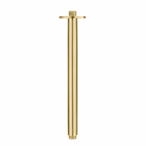 RVS regendouche plafon aansluiting 400 mm PVD GOUD
