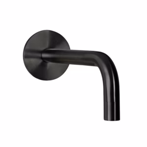 RVS wastafel uitlopen 25 cm. lang en 19 mm. dik PVD BGM