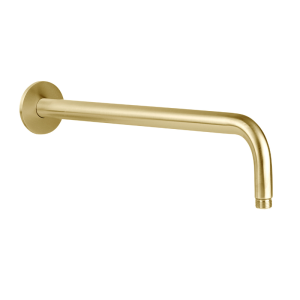 RVS Regendouche wandaansluiting 50 cm PVD Gold