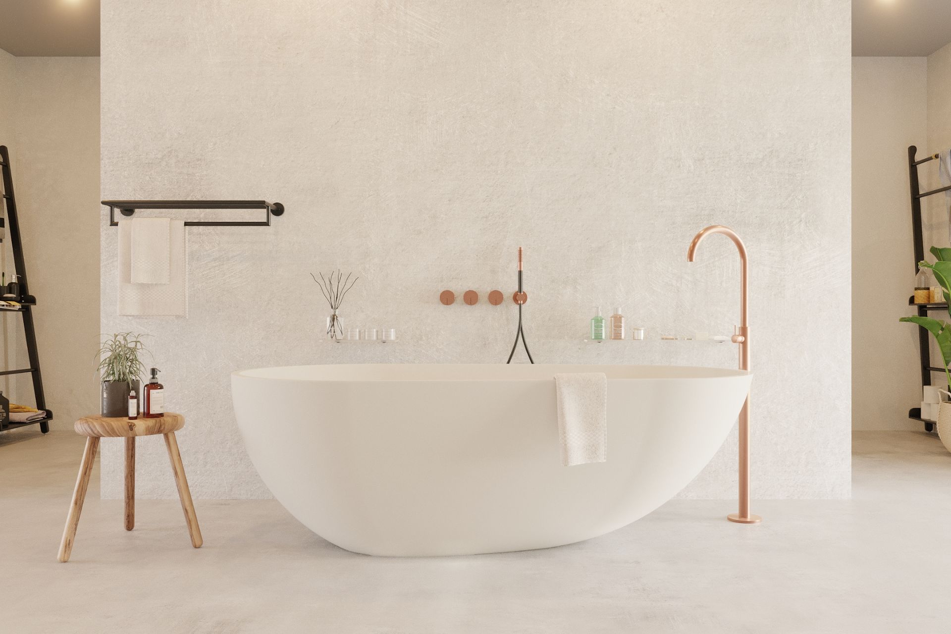 interieuradvies inspiratie afbeelding van Solid Surface ligbad