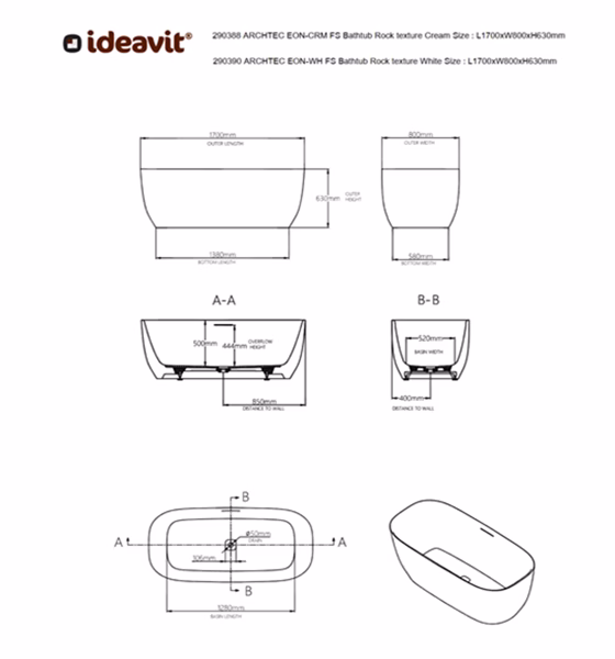 Ideavit Archtec Rock Eon tekening