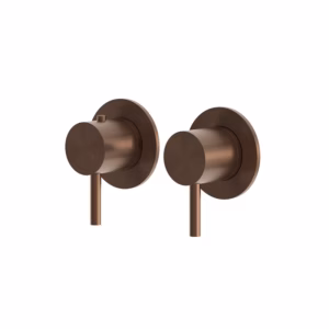 rvs 316L douche bad thermostaatkraan set PVD rawcopper