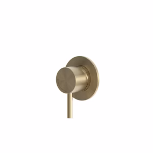 rvs 316L inbouw mengkraan PVD light gold