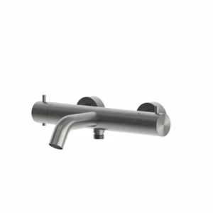 rvs 316L opbouw badthermostaatkraan PVD gunmetal back