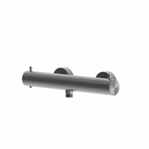 rvs 316L opbouw douchethermostaat PVD gunmetal black