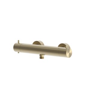 rvs 316L opbouw douchethermostaat PVD light gold