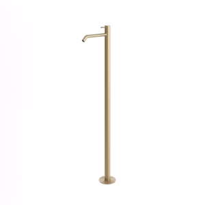 rvs 316L vloer mengkraan PVD light gold