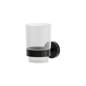 rvs 316L glashouder PVD zwart