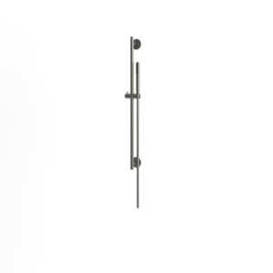 rvs 316L glijstang met slang en staafdouche PVD gunmetal black