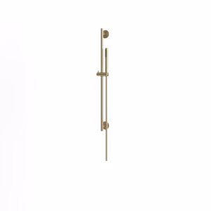 rvs 316L glijstang met slang en staafdouche PVD light gold