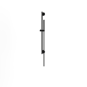 rvs 316L glijstang met slang en staafdouche PVD zwart