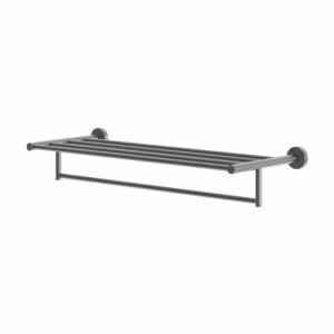 rvs 316L handdoek rek 60 cm PVD gunmetal black