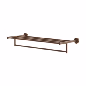 rvs 316L handdoek rek 60 cm PVD rawcopper