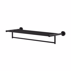rvs 316L handdoek rek 60 cm PVD zwart