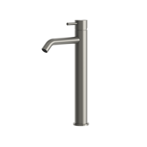 rvs 316L opbouw wastafel waskomkraan PVD gunmetal black