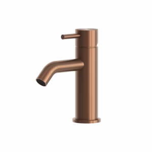 rvs 316L opbouw wastafelkraan PVD rawcopper