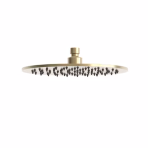 rvs 316L regendouchekop 25 cm PVD light gold