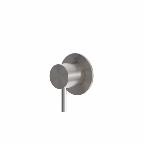 rvs 316L inbouw stopkraan