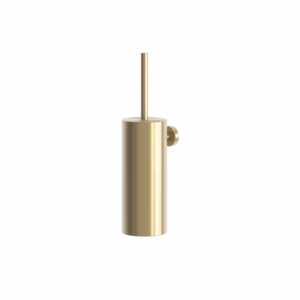 rvs 316L toiletborstel wandmontage PVD light gold