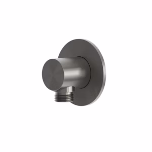 rvs 316L wanddoorvoer voor slangaansluiting PVD gunmetal black