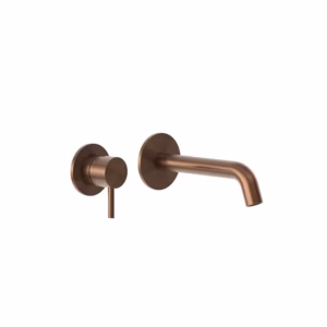 rvs 316L wastafel inbouw mengkraan PVD rawcopper