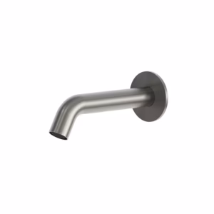 rvs 316L wastafel uitloop PVD gunmetal black